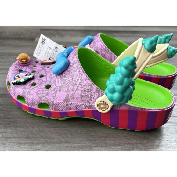 Crocs x The Simpsons Krusty the Clown Men's Classic Clog Size 11 NWT 211107-90H - Picture 7 of 10